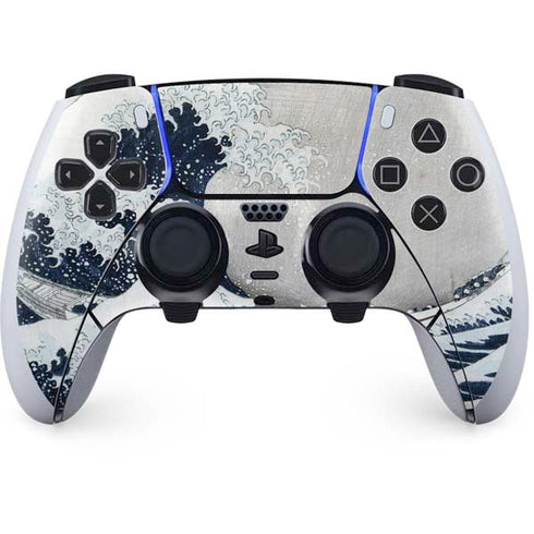 The Great Wave off Kanagawa by Hokusai PlayStation PS5 Skins